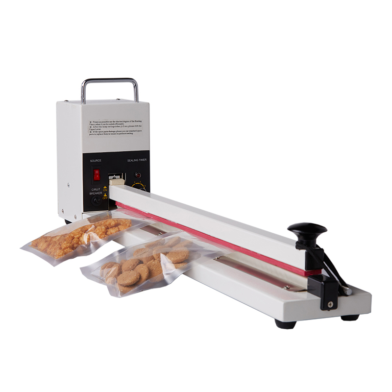 Sellador de calor de impulso manual de tipo largo para bolsa de plástico