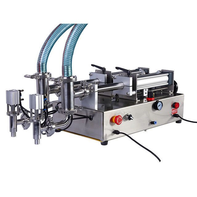 Máquina de llenado de líquidos de doble cabezal Hl-d